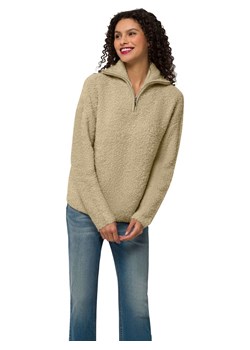 Heine Sweter pluszowy w kolorze beżowym ze sklepu Limango Polska w kategorii Swetry damskie - zdjęcie 189025763