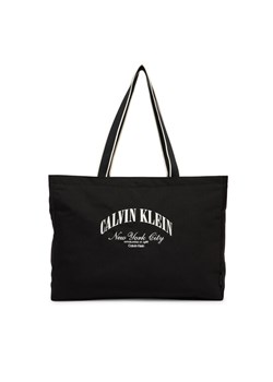 Calvin Klein Torba Graphic Capsule Tote LV04D3348G Czarny ze sklepu MODIVO w kategorii Torby sportowe - zdjęcie 189025973