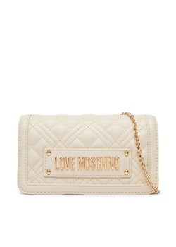 LOVE MOSCHINO Torebka JC5681PP1OLA0110 Écru ze sklepu MODIVO w kategorii Kopertówki - zdjęcie 189026014