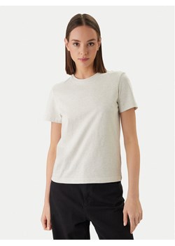 Calvin Klein Jeans T-Shirt Monogram LV047B224G Szary Regular Fit ze sklepu MODIVO w kategorii Bluzki damskie - zdjęcie 189026061
