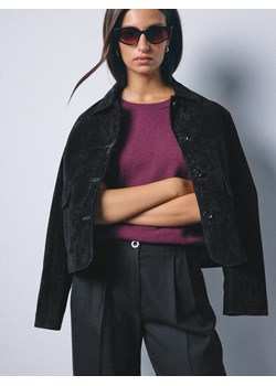 Mohito - Wełniany burgundowy sweter - kasztanowy ze sklepu Mohito w kategorii Swetry damskie - zdjęcie 189026762