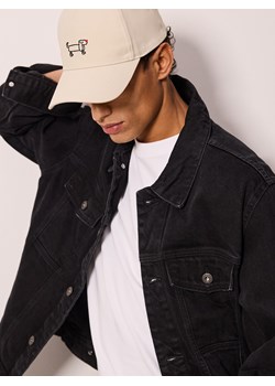 Reserved - Czapka baseball z haftem - beżowy ze sklepu Reserved w kategorii Czapki z daszkiem męskie - zdjęcie 189026943