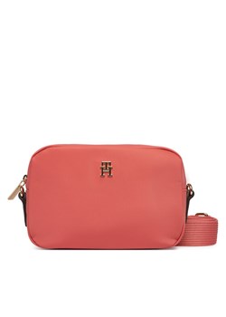 Torebka Tommy Hilfiger Popette Camera Bag AW0AW17704 Koralowy ze sklepu eobuwie.pl w kategorii Listonoszki - zdjęcie 189027910