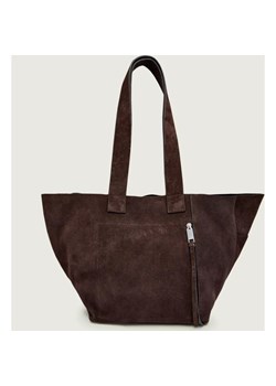 AllSaints Shopperka ALBA | zamsz ze sklepu Gomez Fashion Store w kategorii Torby Shopper bag - zdjęcie 189028901