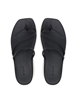 Crocs Japonki Miami Toe Loop Sandal 209862 Czarny ze sklepu MODIVO w kategorii Klapki damskie - zdjęcie 189029012