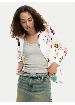 Desigual Koszula Mila 26SWCW21 Biały Regular Fit ze sklepu MODIVO w kategorii Koszule damskie - zdjęcie 189029020