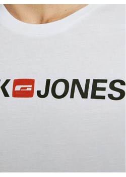 Jack & Jones T-Shirt Corp Logo 12137126 Biały Slim Fit ze sklepu MODIVO w kategorii T-shirty męskie - zdjęcie 189029203