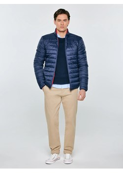 Kurtka męska pikowana dwustronna ze stójką granatowa Abelard 404 ze sklepu Big Star w kategorii Kurtki męskie - zdjęcie 189030434