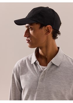 Reserved - Czapka baseball z naszywką - czarny ze sklepu Reserved w kategorii Czapki z daszkiem męskie - zdjęcie 189030544