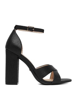 Sandały DeeZee CEO-998877 Czarny ze sklepu eobuwie.pl w kategorii Sandały damskie - zdjęcie 189030972