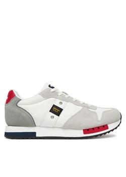 Sneakersy Blauer S6QUEENS01/MES Biały ze sklepu eobuwie.pl w kategorii Buty sportowe męskie - zdjęcie 189031063