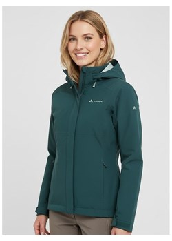 Vaude Kurtka przeciwwiatrowa "Bormida" w kolorze ciemnozielonym ze sklepu Limango Polska w kategorii Kurtki damskie - zdjęcie 189032023