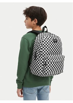 Vans Plecak Old Skool Grom Check VN000J3KY281 Czarny ze sklepu MODIVO w kategorii Plecaki dla dzieci - zdjęcie 189032084