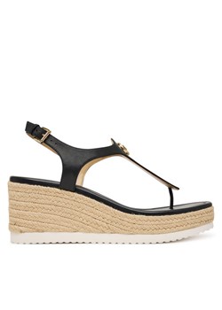 MICHAEL Michael Kors Espadryle Val Thong Wedge 40S6VAMS1L Czarny ze sklepu MODIVO w kategorii Espadryle damskie - zdjęcie 189032863