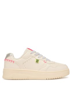 Geox Sneakersy J Lestrella Girl J56NLC 000BC C1M1W S Écru ze sklepu MODIVO w kategorii Buty sportowe dziecięce - zdjęcie 189032873