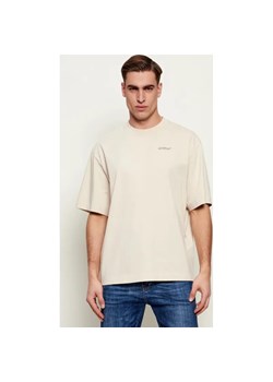 OFF-WHITE T-shirt HALF ARROWS | Relaxed fit ze sklepu Gomez Fashion Store w kategorii T-shirty męskie - zdjęcie 189036092