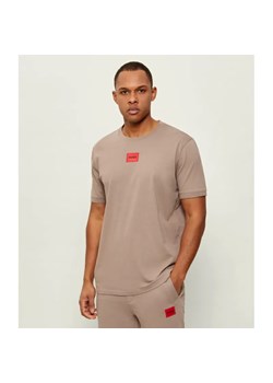 HUGO T-shirt Diragolino212 | Regular Fit ze sklepu Gomez Fashion Store w kategorii T-shirty męskie - zdjęcie 189036111