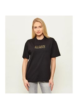 AllSaints T-shirt CORA ETTA | Relaxed fit ze sklepu Gomez Fashion Store w kategorii Bluzki damskie - zdjęcie 189036112