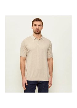 Barbour Polo Muston | Regular Fit | z dodatkiem lnu ze sklepu Gomez Fashion Store w kategorii T-shirty męskie - zdjęcie 189036153