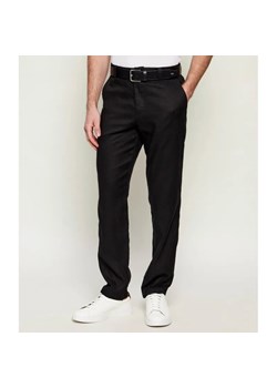 BOSS ORANGE Lniane spodnie chino Sanderson-L-3 | Regular Fit ze sklepu Gomez Fashion Store w kategorii Spodnie męskie - zdjęcie 189036202