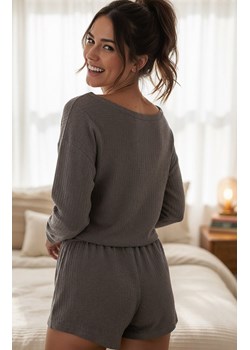 Dwuczęściowa piżama damska CELIVINE, Kolor szary, Rozmiar S, Passion ze sklepu Primodo w kategorii Piżamy damskie - zdjęcie 189036371
