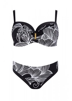Strój kąpielowy dwuczęściowy Self S 730 V2MA1 Madera 1, Kolor czarny-wzór, Rozmiar 38C/M, Self ze sklepu Primodo w kategorii Stroje kąpielowe - zdjęcie 189036403