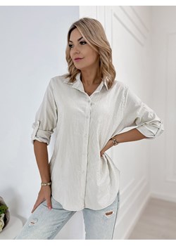 koszula arcadia beżowa one size ze sklepu UBRA w kategorii Koszule damskie - zdjęcie 189036691