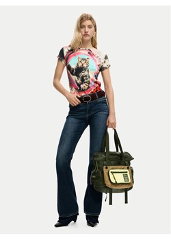 Plecak Desigual 26SAKY06 Khaki ze sklepu eobuwie.pl w kategorii Plecaki - zdjęcie 189037053