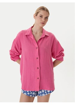 Roxy Koszula Morning Shine ERJWT03739 Różowy Loose Fit ze sklepu MODIVO w kategorii Koszule damskie - zdjęcie 189038444