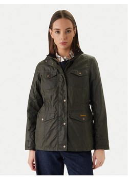 Barbour Kurtka przejściowa Summer Sapper Wax LWX1536OL51 Zielony Regular Fit ze sklepu MODIVO w kategorii Kurtki damskie - zdjęcie 189038472