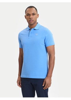 Barbour Polo Tartan MML0012BL95 Niebieski Tailored Fit ze sklepu MODIVO w kategorii T-shirty męskie - zdjęcie 189038640