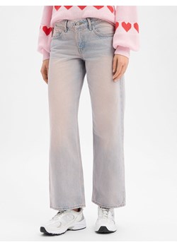 Levi's Dżinsy - Low Loose Kobiety Bawełna bielony wypukły wzór tkaniny ze sklepu vangraaf w kategorii Jeansy damskie - zdjęcie 189039922