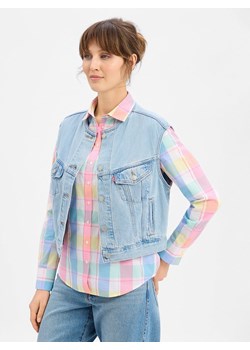 Levi's Damska kamizelka dżinsowa Kobiety Bawełna jasnoniebieski jednolity ze sklepu vangraaf w kategorii Kamizelki damskie - zdjęcie 189039924