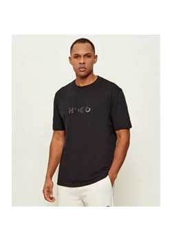 HUGO T-shirt Dumeo | Regular Fit ze sklepu Gomez Fashion Store w kategorii T-shirty męskie - zdjęcie 189040274
