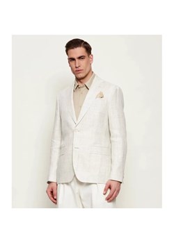 Sand Copenhagen Lniana marynarka M Check - Star Napoli 1/2. | Regular Fit ze sklepu Gomez Fashion Store w kategorii Marynarki męskie - zdjęcie 189040302