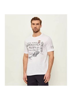 Aeronautica Militare T-shirt | Regular Fit ze sklepu Gomez Fashion Store w kategorii T-shirty męskie - zdjęcie 189040351