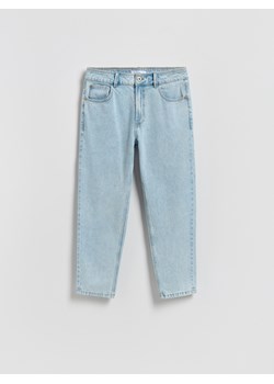 Reserved - Jeansy carrot z efektem sprania - niebieski ze sklepu Reserved w kategorii Jeansy męskie - zdjęcie 189042201