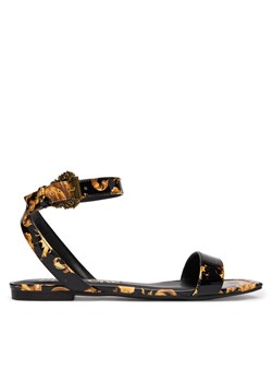 Sandały Versace Jeans Couture 80VA3S61 ZS366 G89 Czarny ze sklepu eobuwie.pl w kategorii Sandały damskie - zdjęcie 189044870