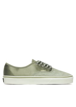 Tenisówki Vans Authentic VN000EHHFSG1 Zielony ze sklepu eobuwie.pl w kategorii Trampki damskie - zdjęcie 189044894
