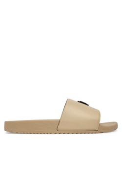 Klapki HUGO Timein 50548671 Beżowy ze sklepu eobuwie.pl w kategorii Klapki męskie - zdjęcie 189044941