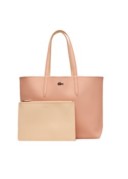 Torebka Lacoste Anna NF2142AA Bordowy ze sklepu eobuwie.pl w kategorii Torby Shopper bag - zdjęcie 189045081