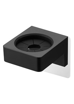 Yamazaki Wielofunkcyjny uchwyt ścienny "Tower" w kolorze czarnym - 6 x 6 x 6,2 cm ze sklepu Limango Polska w kategorii Akcesoria i przechowywanie - zdjęcie 189046203