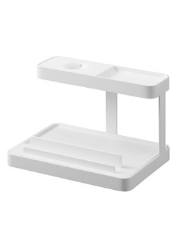 Yamazaki Stojak i stacja ładowania "Tower" w kolorze białym - 16 x 10 x 11,6 cm ze sklepu Limango Polska w kategorii Akcesoria i przechowywanie - zdjęcie 189046291