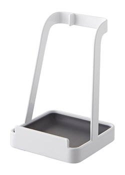 Yamazaki Stojak kuchenny "Tower" w kolorze białym - 10 x 15 x 10 cm ze sklepu Limango Polska w kategorii Akcesoria kuchenne - zdjęcie 189046413