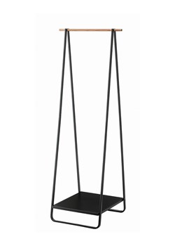 Yamazaki Stojak "Tower" w kolorze czarnym na ubrania - 52 x 140 x 47 cm ze sklepu Limango Polska w kategorii Szafy - zdjęcie 189046450