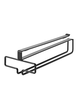 Yamazaki Uchwyt w kolorze czarnym na kieliszki do wina - 26 x 7 x 11 cm ze sklepu Limango Polska w kategorii Akcesoria i przechowywanie - zdjęcie 189046502