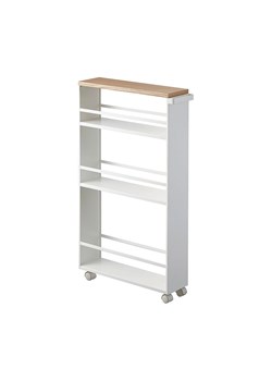 Yamazaki Regał kuchenny "Tower" w kolorze białym - 47,5 x 80,5 x 13 cm ze sklepu Limango Polska w kategorii Regały i witryny - zdjęcie 189046792