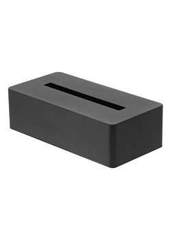 Yamazaki Pudełko "Tower" w kolorze czarnym na chusteczki - 26,5 x 7,5 x 13,5 cm ze sklepu Limango Polska w kategorii Akcesoria i przechowywanie - zdjęcie 189046864