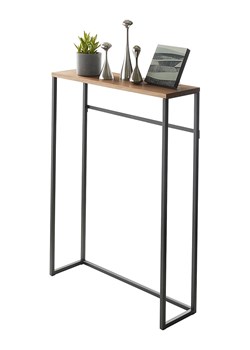 Yamazaki Stolik "Tower" w kolorze czarno-jasnobrązowym - 60 x 80,5 x 18,5 cm ze sklepu Limango Polska w kategorii Meble - zdjęcie 189047263