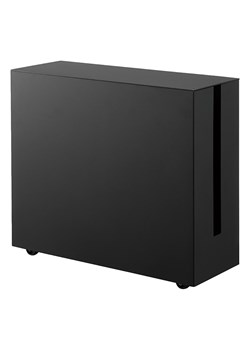 Yamazaki Pudełko "Tower" w kolorze czarnym na kable - 15 x 34,5 x 40 cm ze sklepu Limango Polska w kategorii Akcesoria i przechowywanie - zdjęcie 189047401